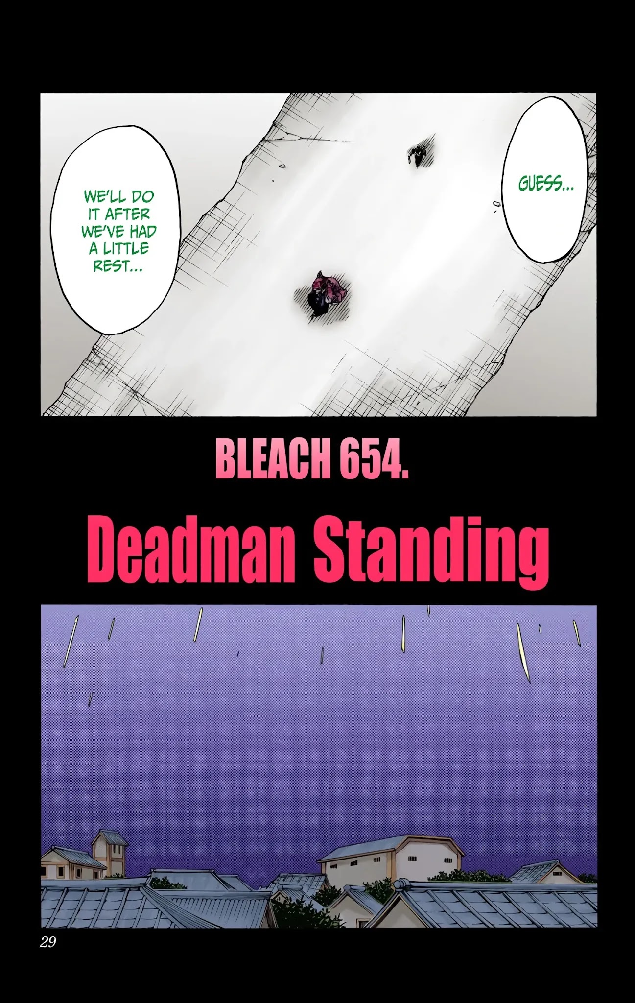 Bleach Chapter 654 page 5 - Chapter 654: DEADMAN STANDING