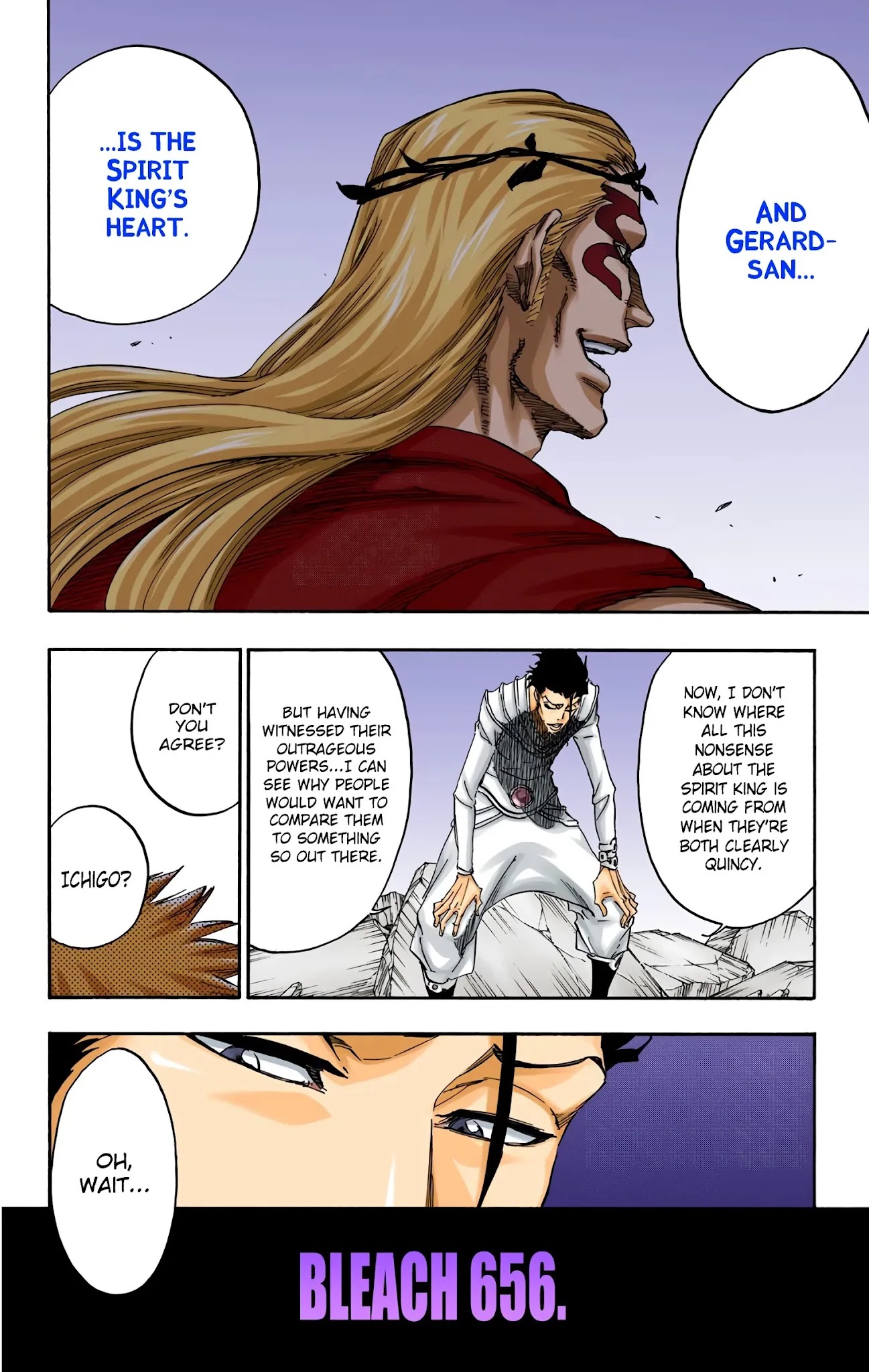 Bleach Chapter 656 page 4 - Chapter 656: GOD OF THUNDER