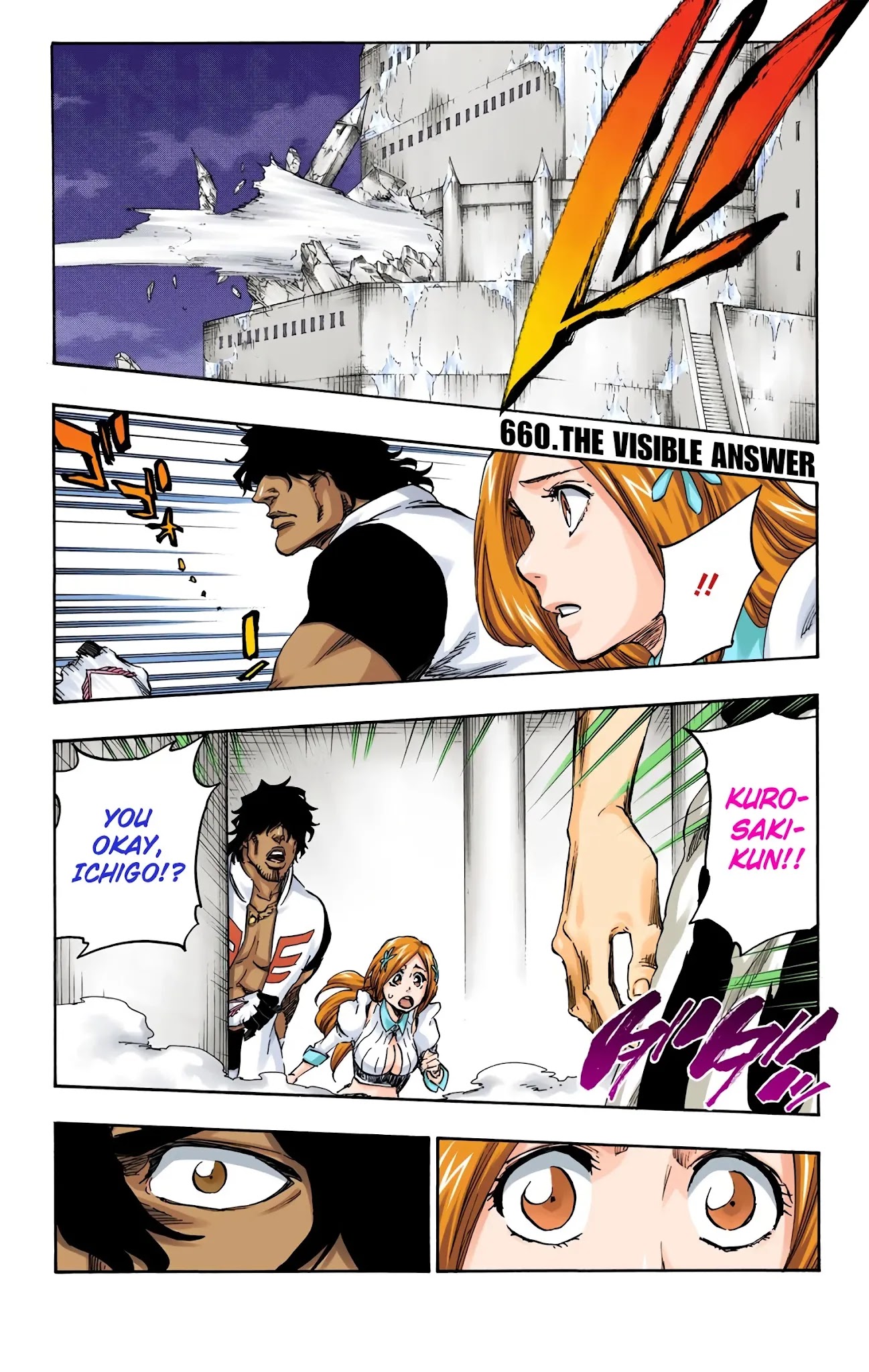 Bleach Chapter 660 page 1 - Chapter 660: The Visible Answer