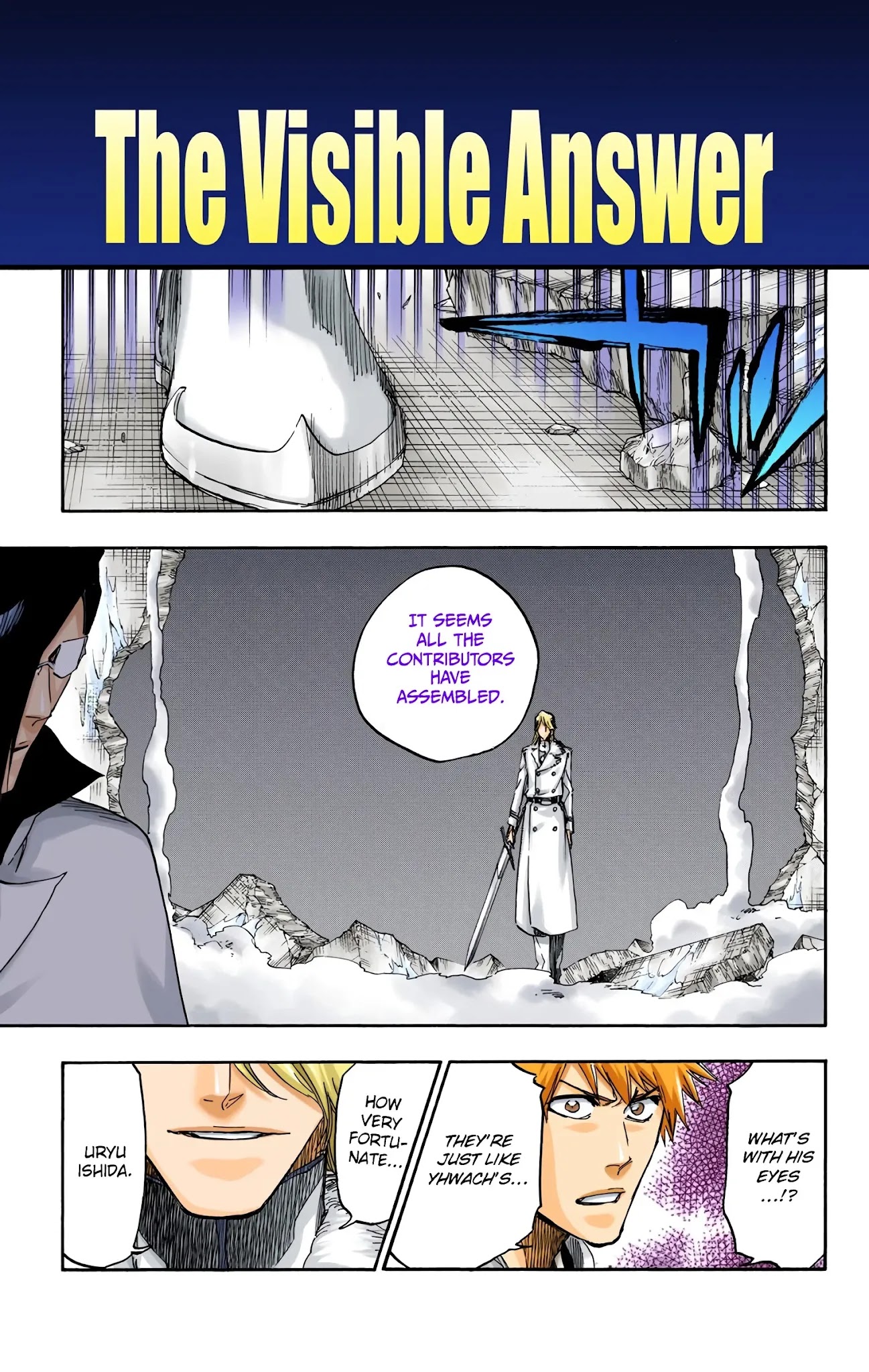 Bleach Chapter 660 page 3 - Chapter 660: The Visible Answer