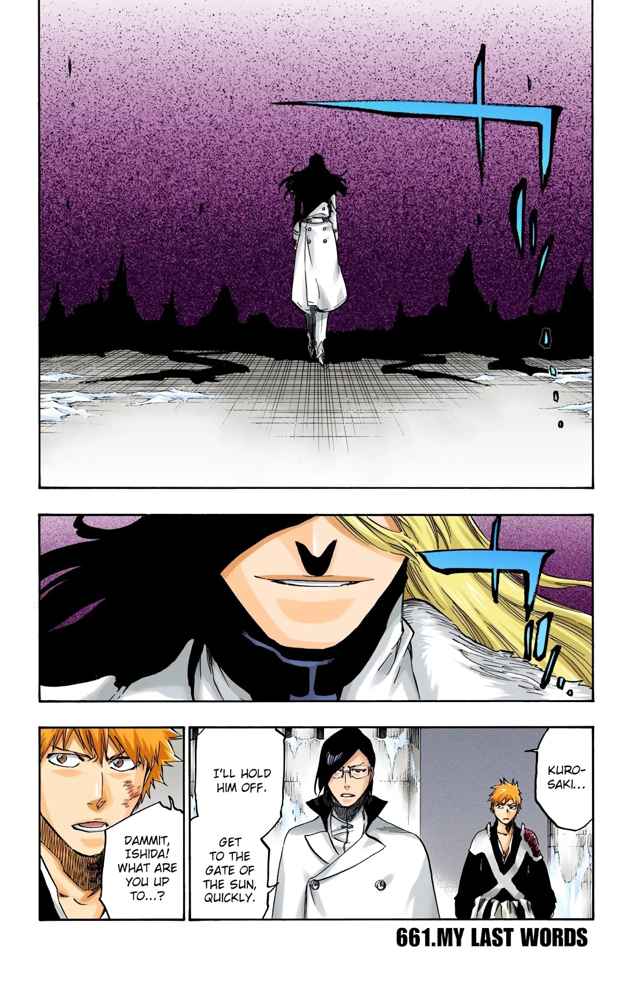 Bleach Chapter 661 page 1 - Chapter 661: MY LAST WORDS