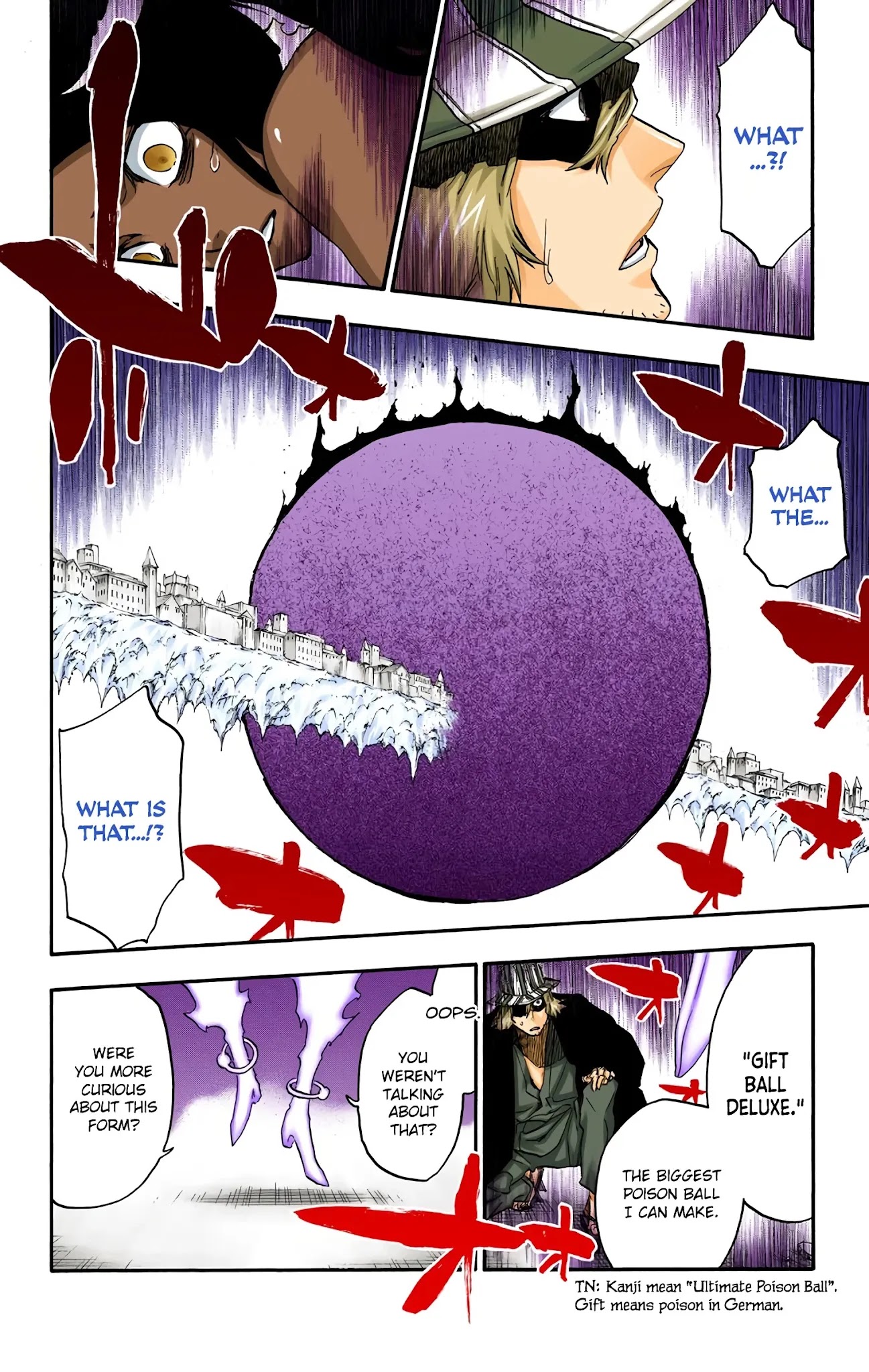 Bleach manga, chapter 663, page 16 of 23