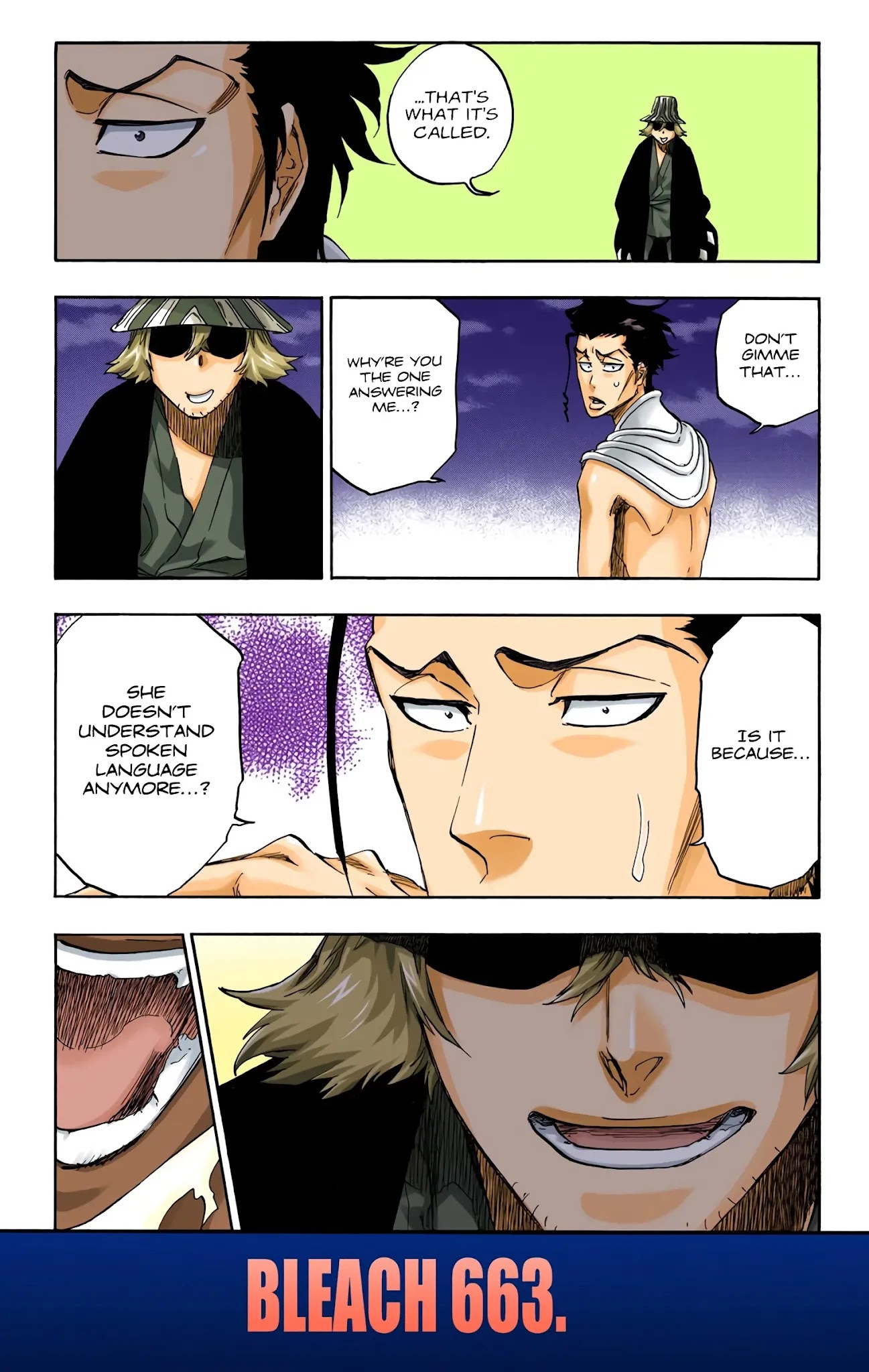 Bleach manga, chapter 663, page 3 of 23