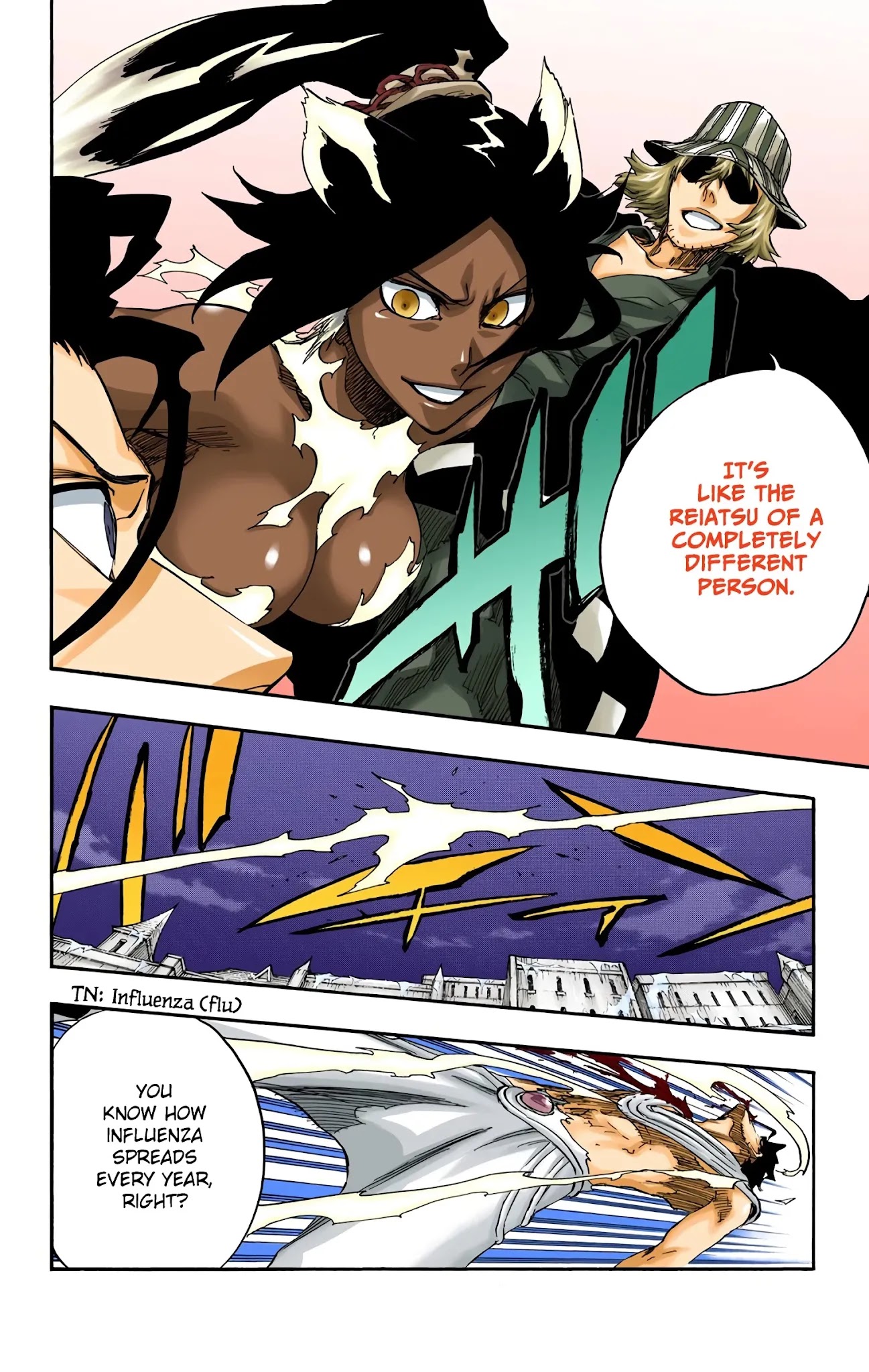 Bleach manga, chapter 663, page 8 of 23