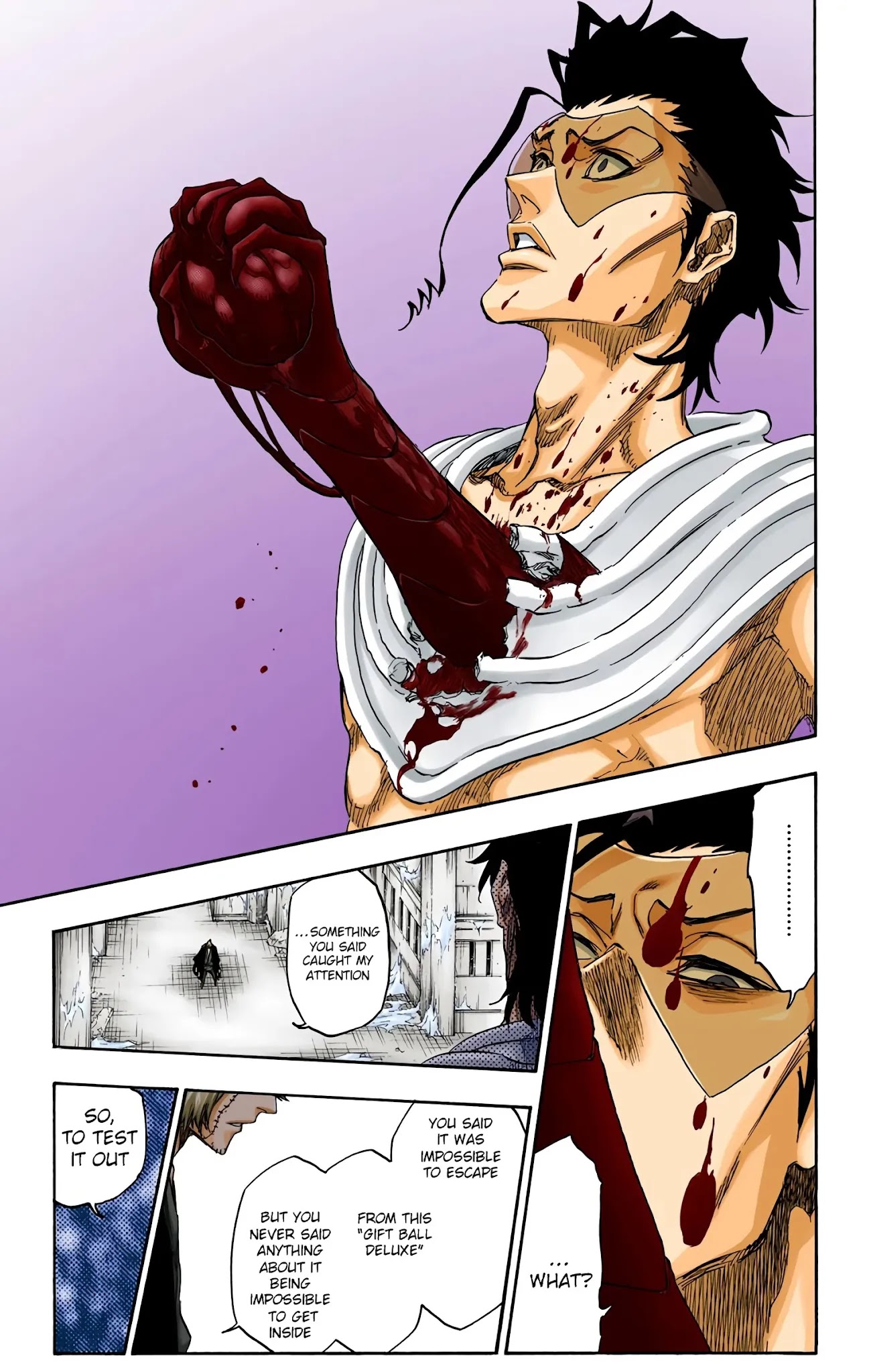 Bleach manga, chapter 665, page 14 of 17