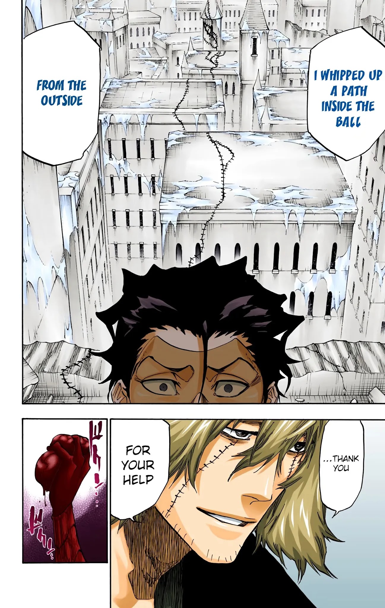Bleach manga, chapter 665, page 15 of 17