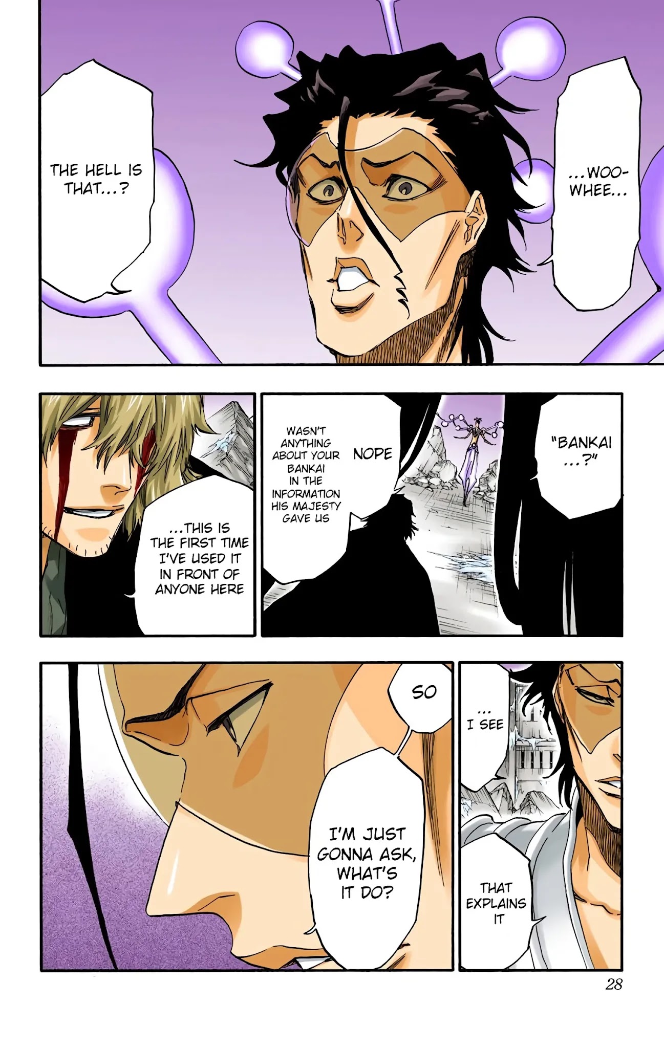 Bleach manga, chapter 665, page 3 of 17