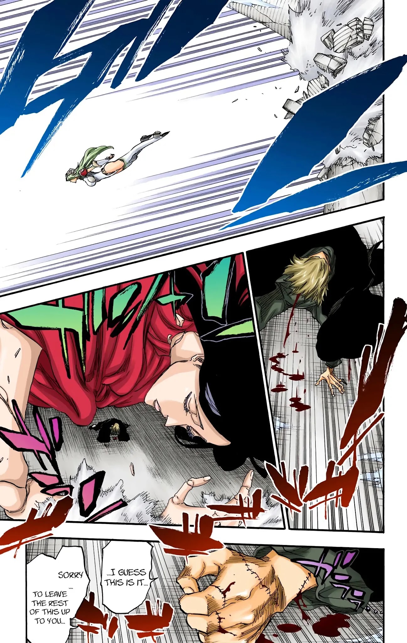 Bleach manga, chapter 666, page 11 of 18