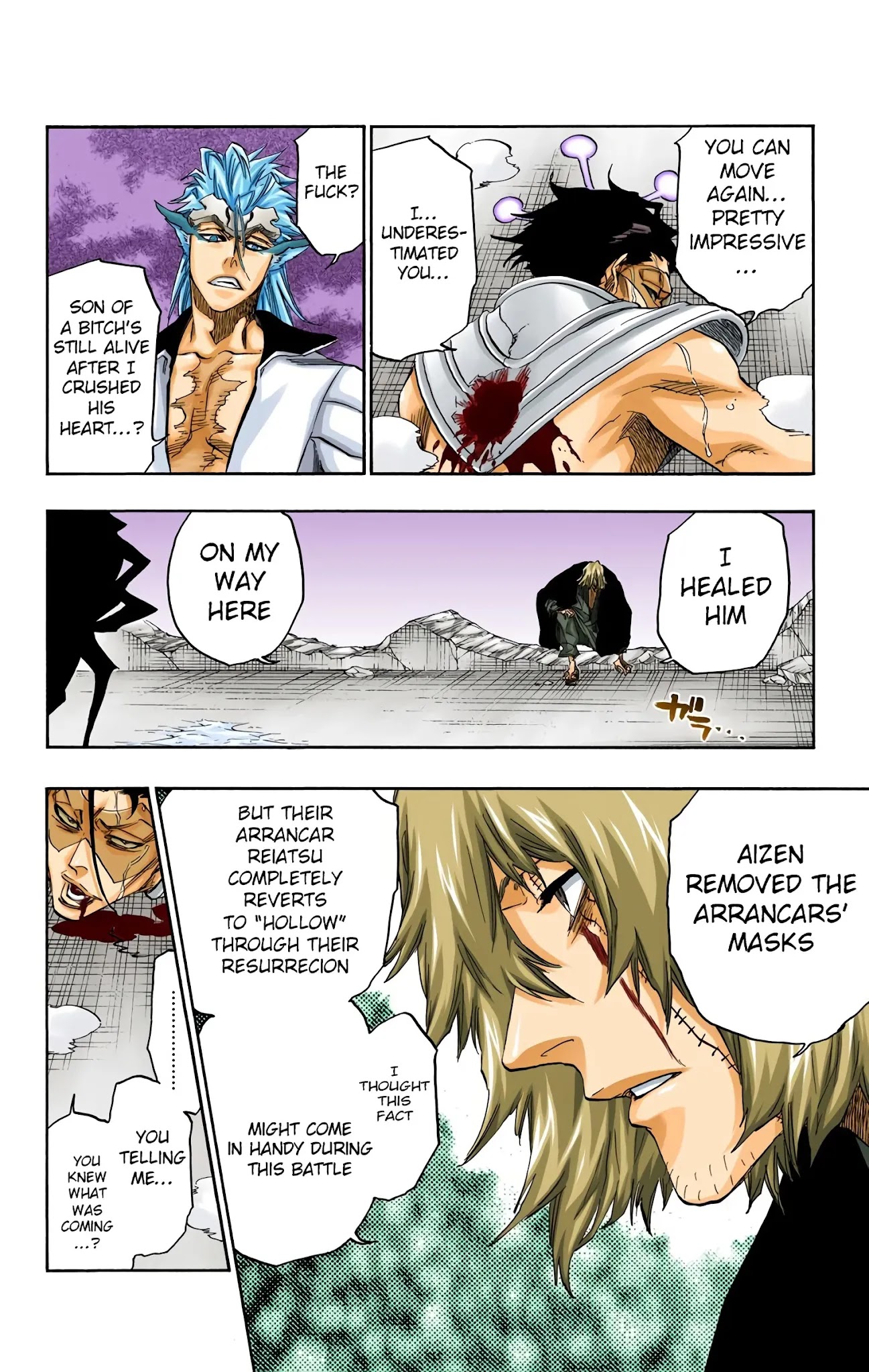 Bleach manga, chapter 666, page 2 of 18