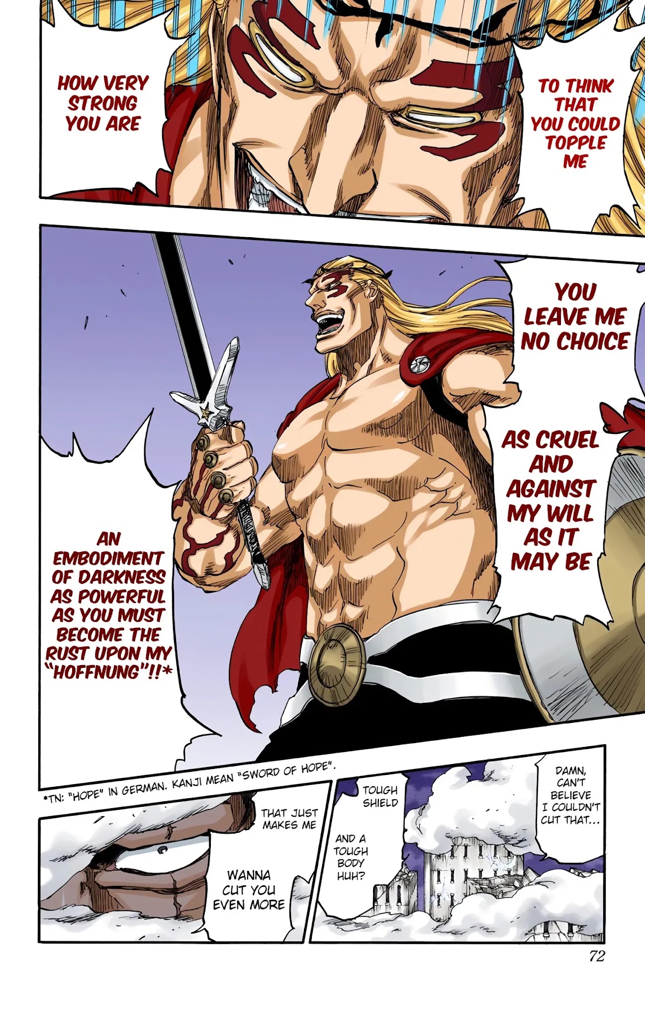 Bleach manga, chapter 667, page 12 of 18
