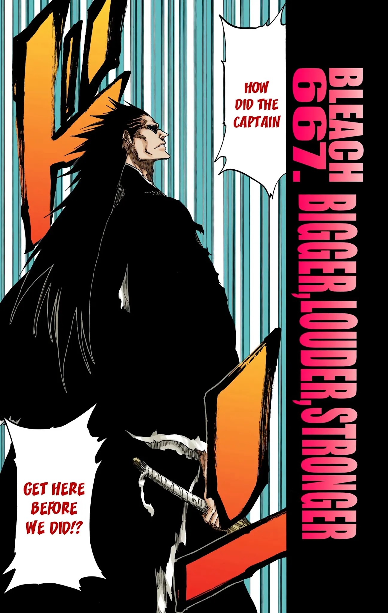 Bleach manga, chapter 667, page 3 of 18