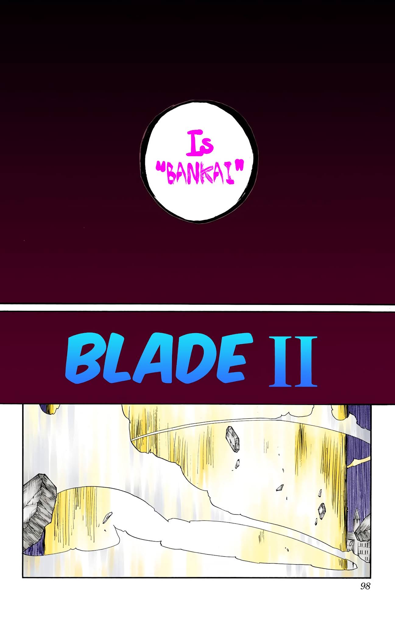 Bleach manga, chapter 669, page 2 of 16