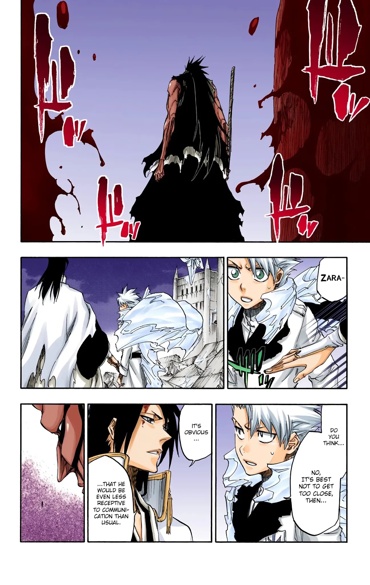 Bleach manga, chapter 670, page 2 of 16