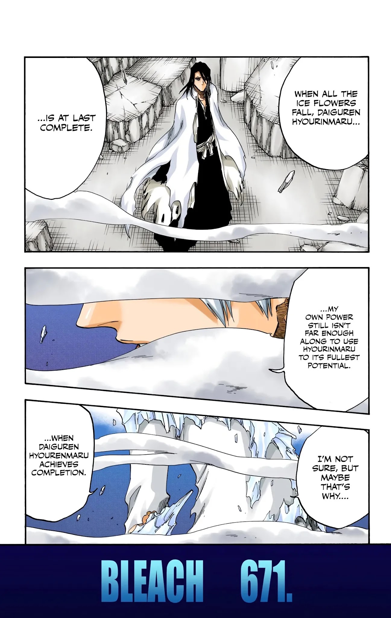 Bleach Chapter 671 page 1 - Chapter 671: The Perfect Crimson 2