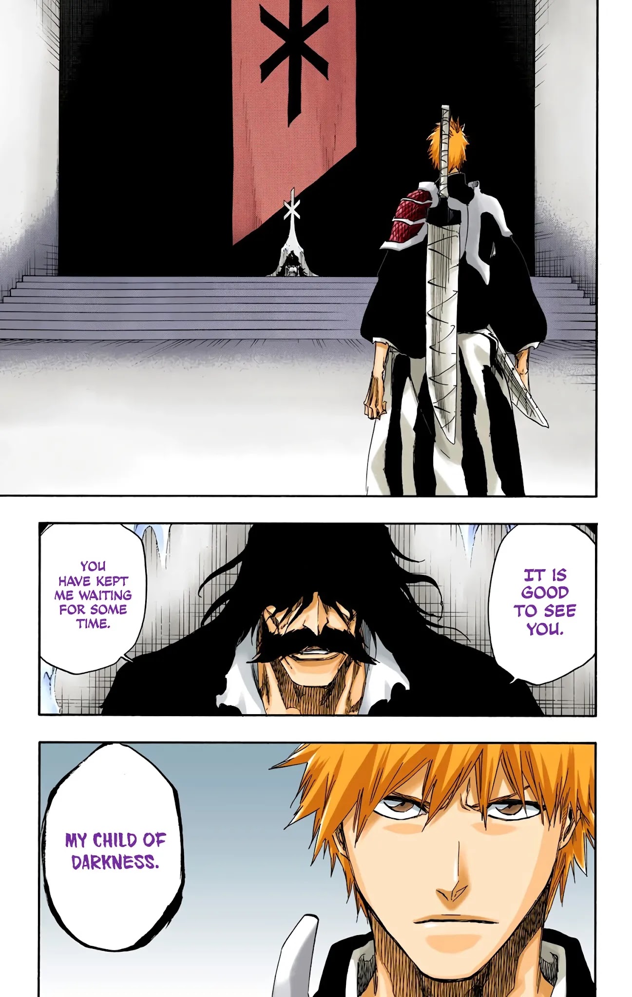 Bleach manga, chapter 672, page 17 of 18