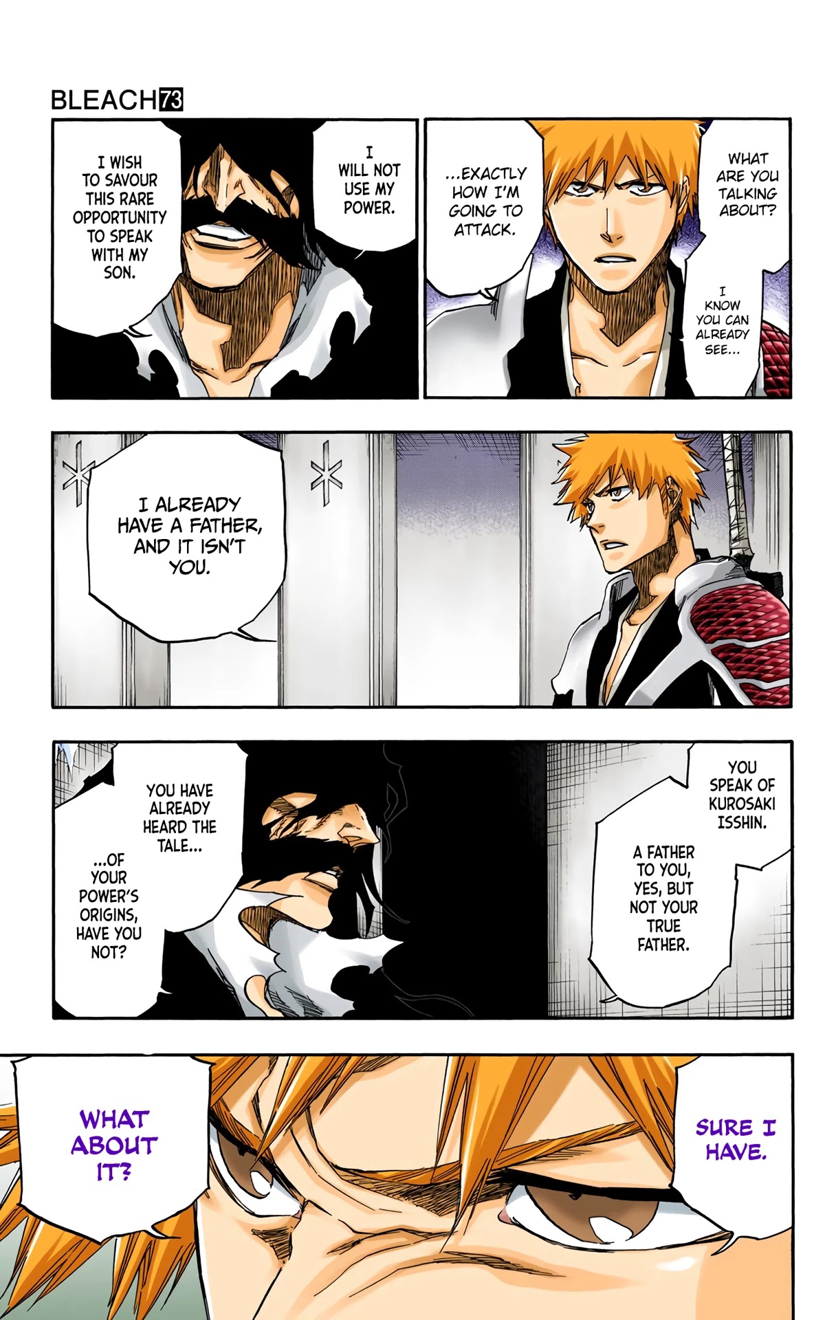 Bleach Chapter 673 page 7 - Chapter 673: FATHER