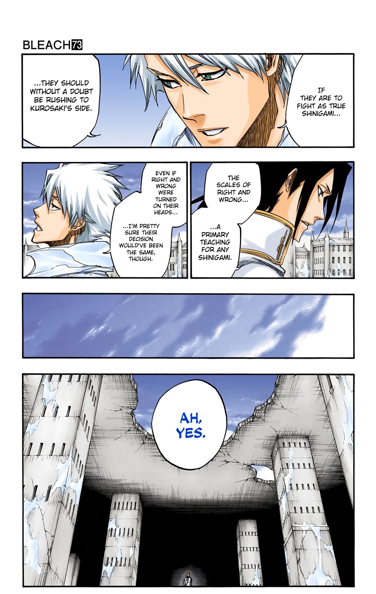 Bleach manga, chapter 674, page 13 of 22