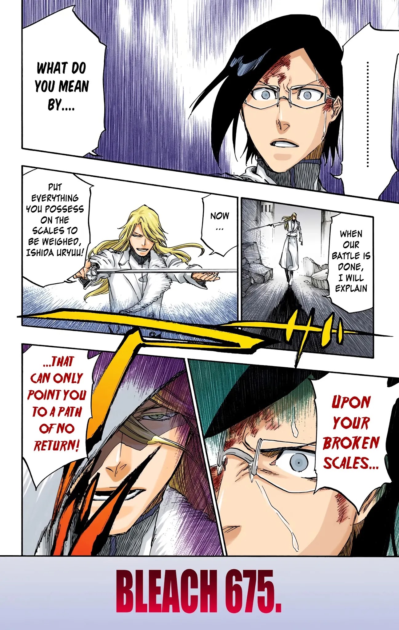 Bleach Chapter 675 page 8 - Chapter 675: Blood for My Bone