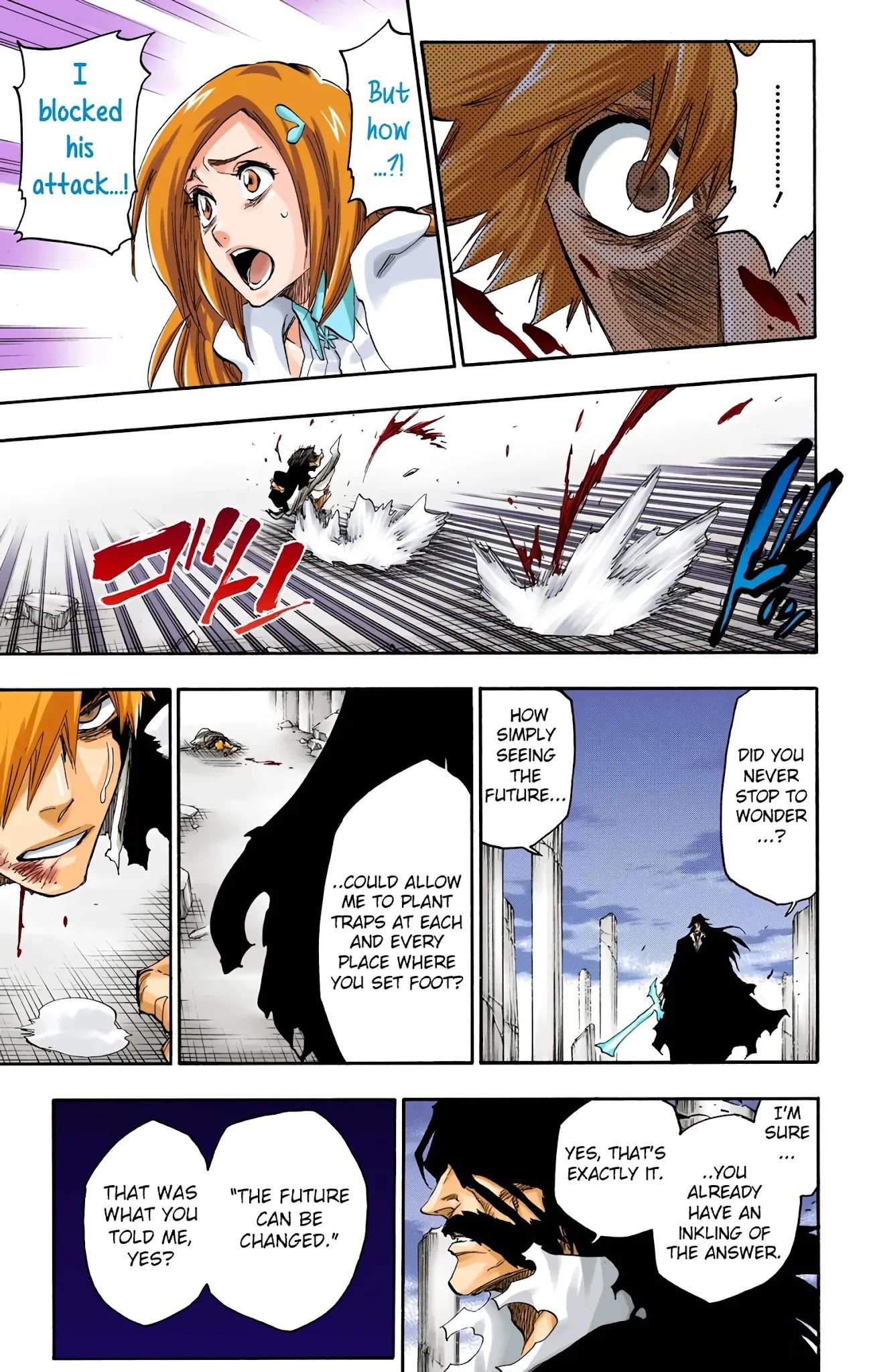 Bleach manga, chapter 678, page 13 of 17