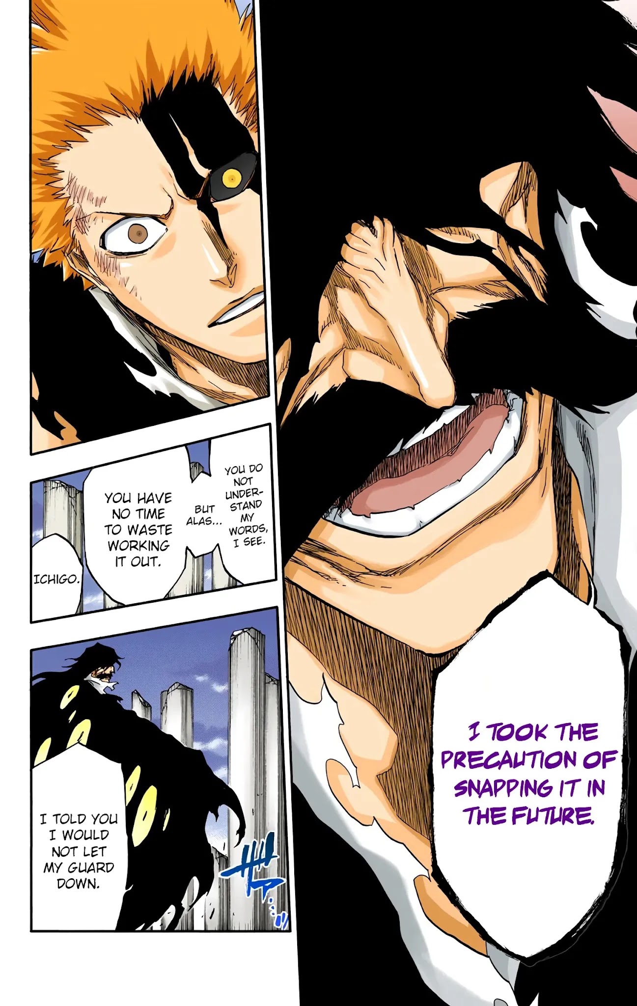 Bleach manga, chapter 678, page 8 of 17