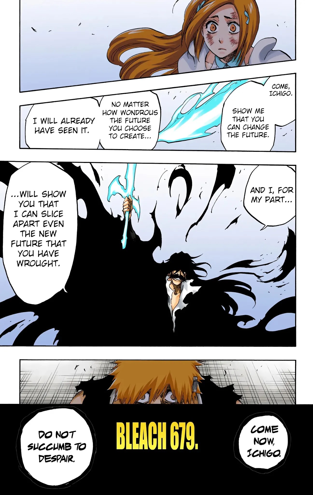 Bleach manga, chapter 679, page 3 of 19