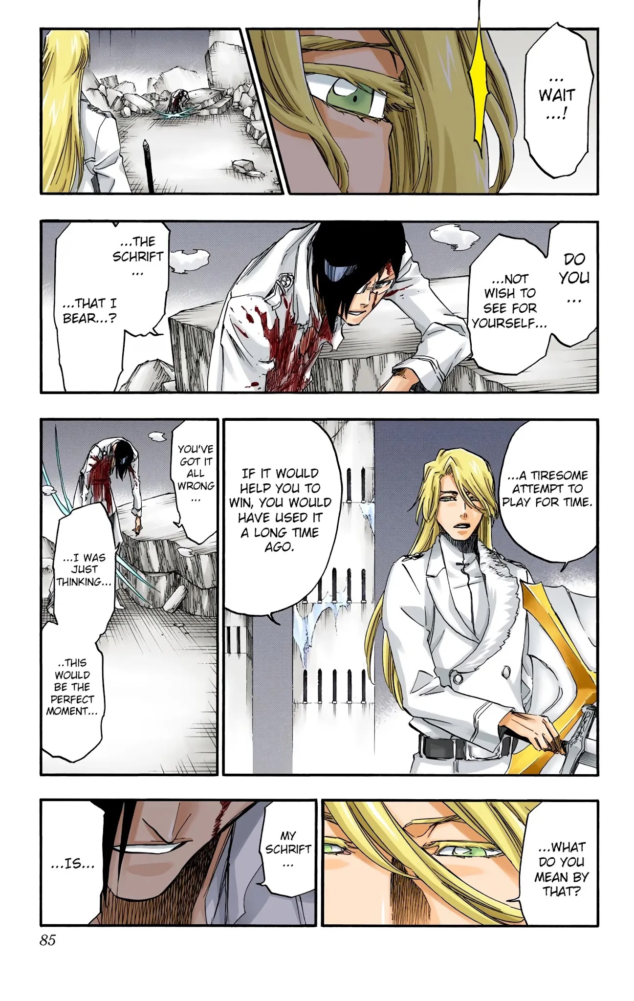 Bleach manga, chapter 679, page 7 of 19