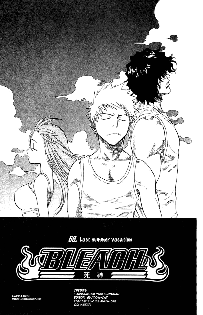 Bleach Chapter 68 page 3 - Chapter 68: The Last Summer Vacation