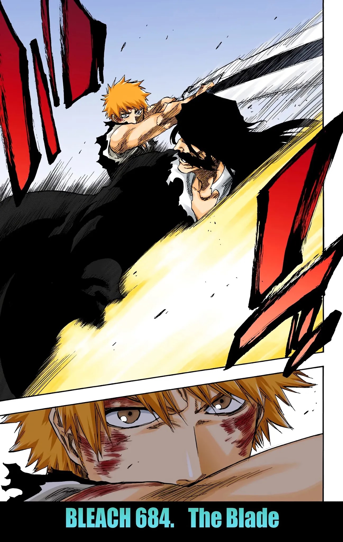 Bleach Chapter 684 page 1 - Chapter 684: The Blade