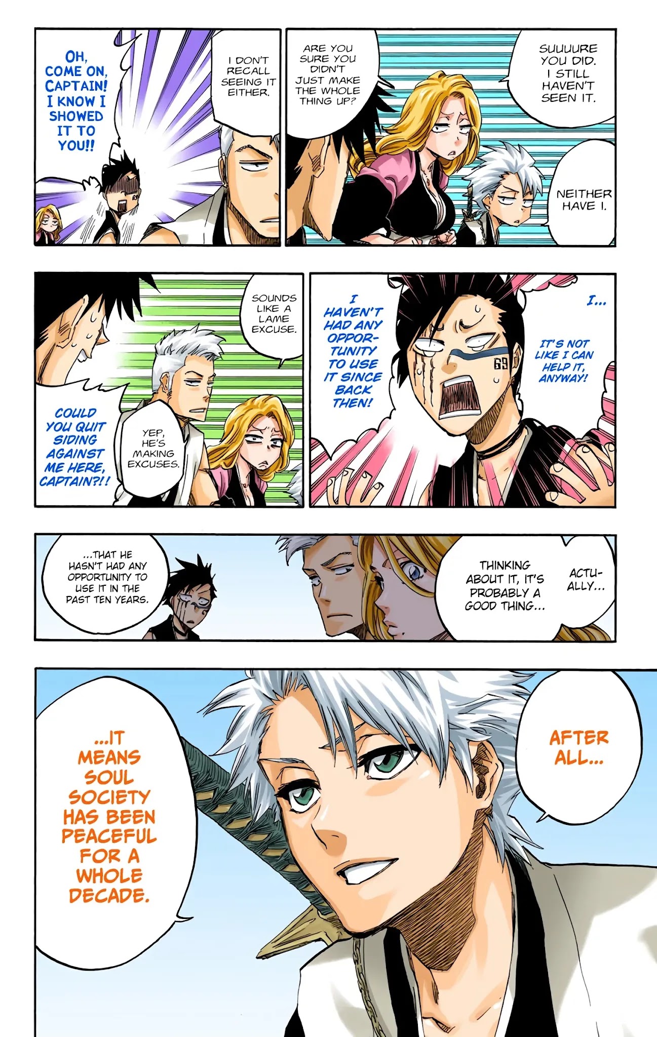 Bleach manga, chapter 685, page 13 of 20