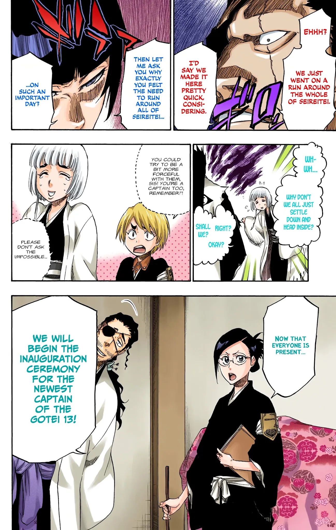 Bleach manga, chapter 685, page 15 of 20