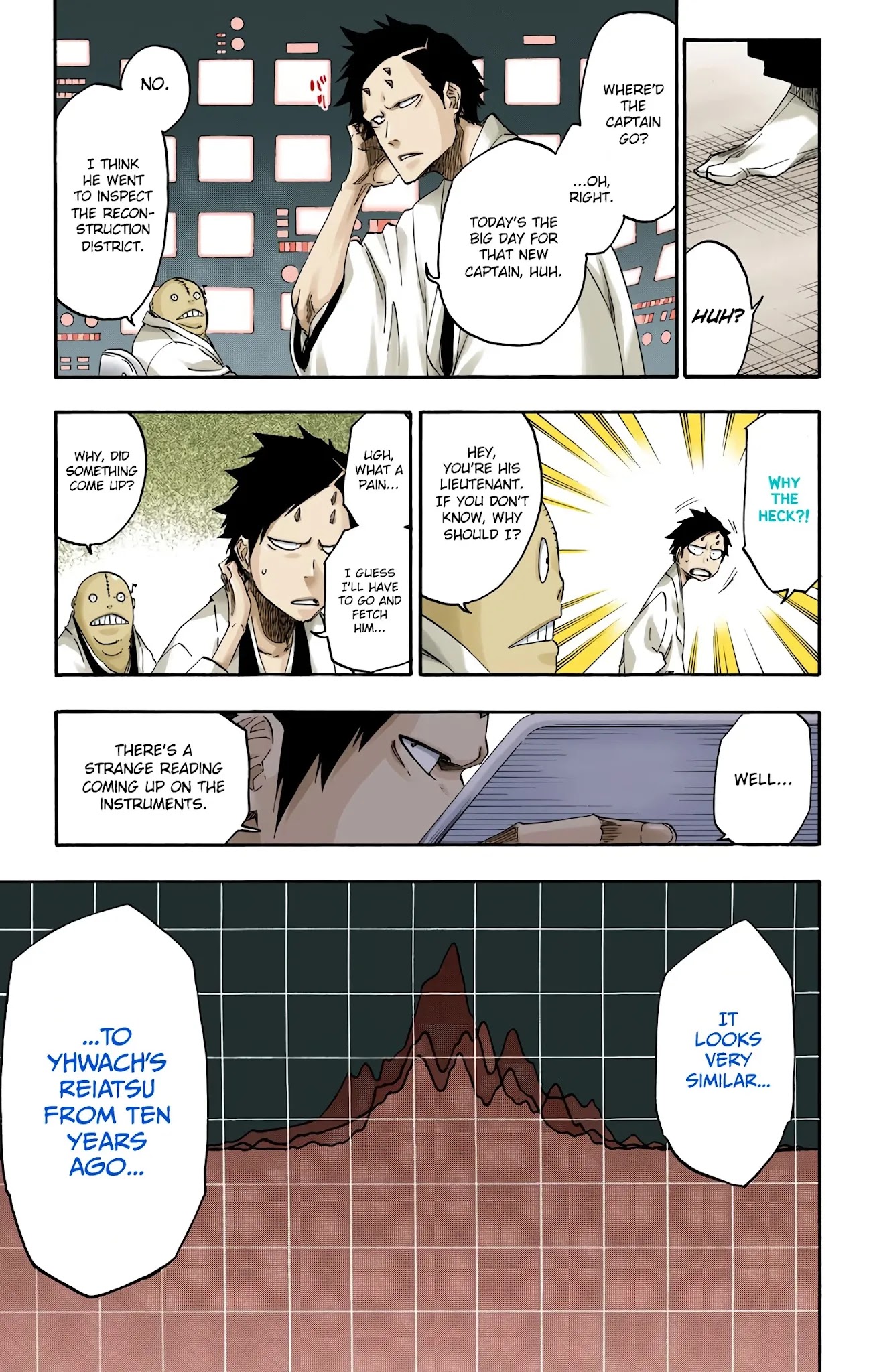 Bleach manga, chapter 685, page 18 of 20
