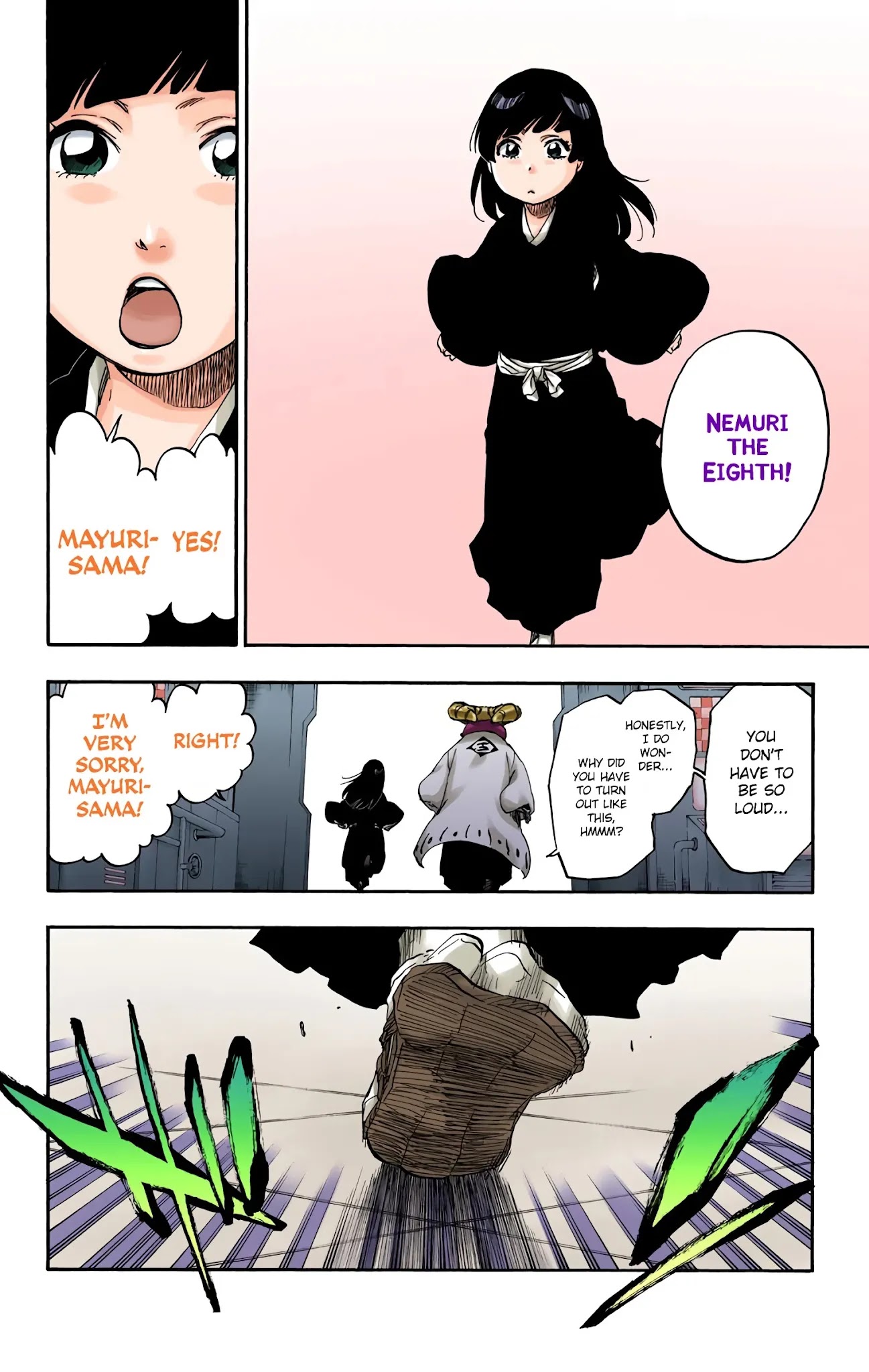 Bleach manga, chapter 685, page 7 of 20