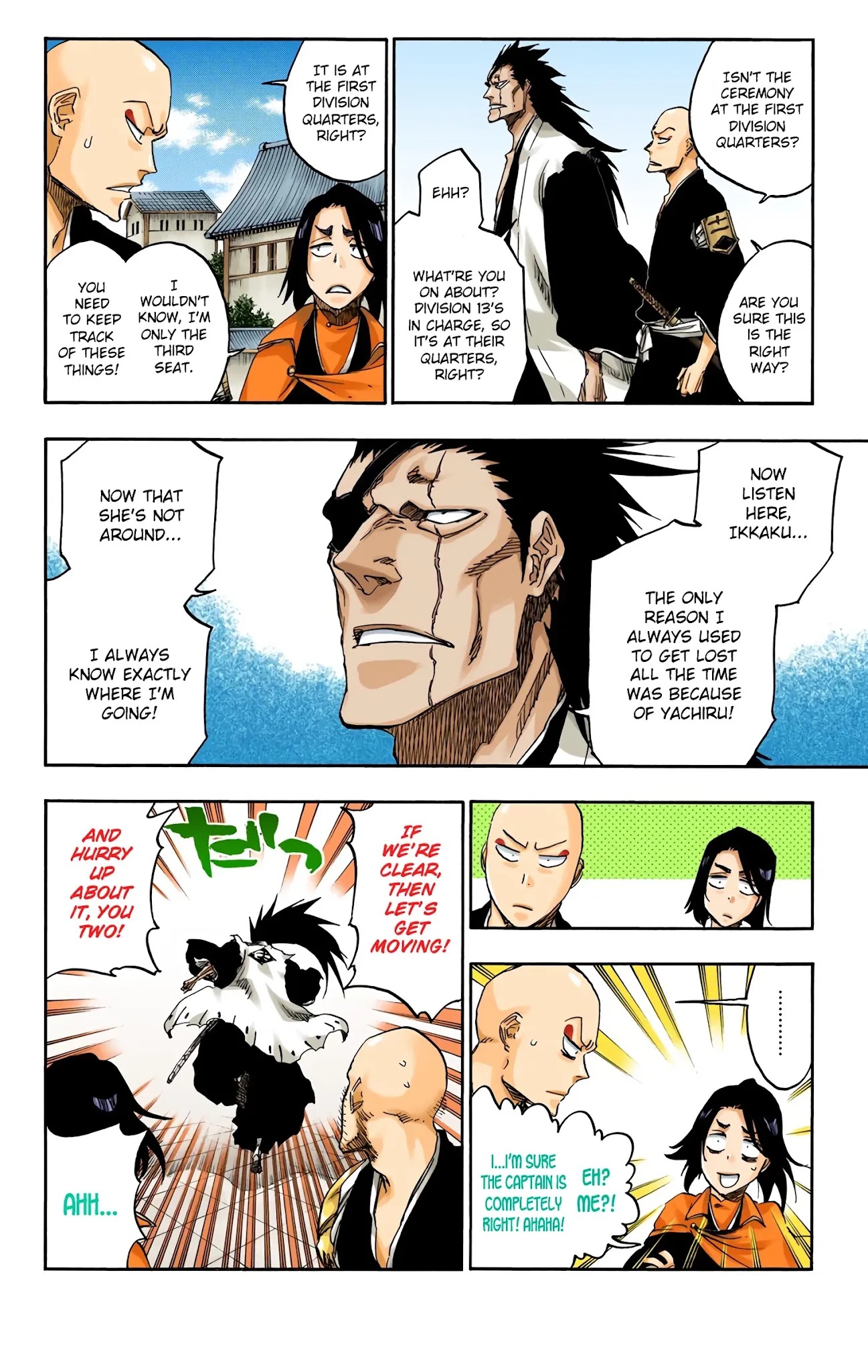 Bleach manga, chapter 685, page 9 of 20
