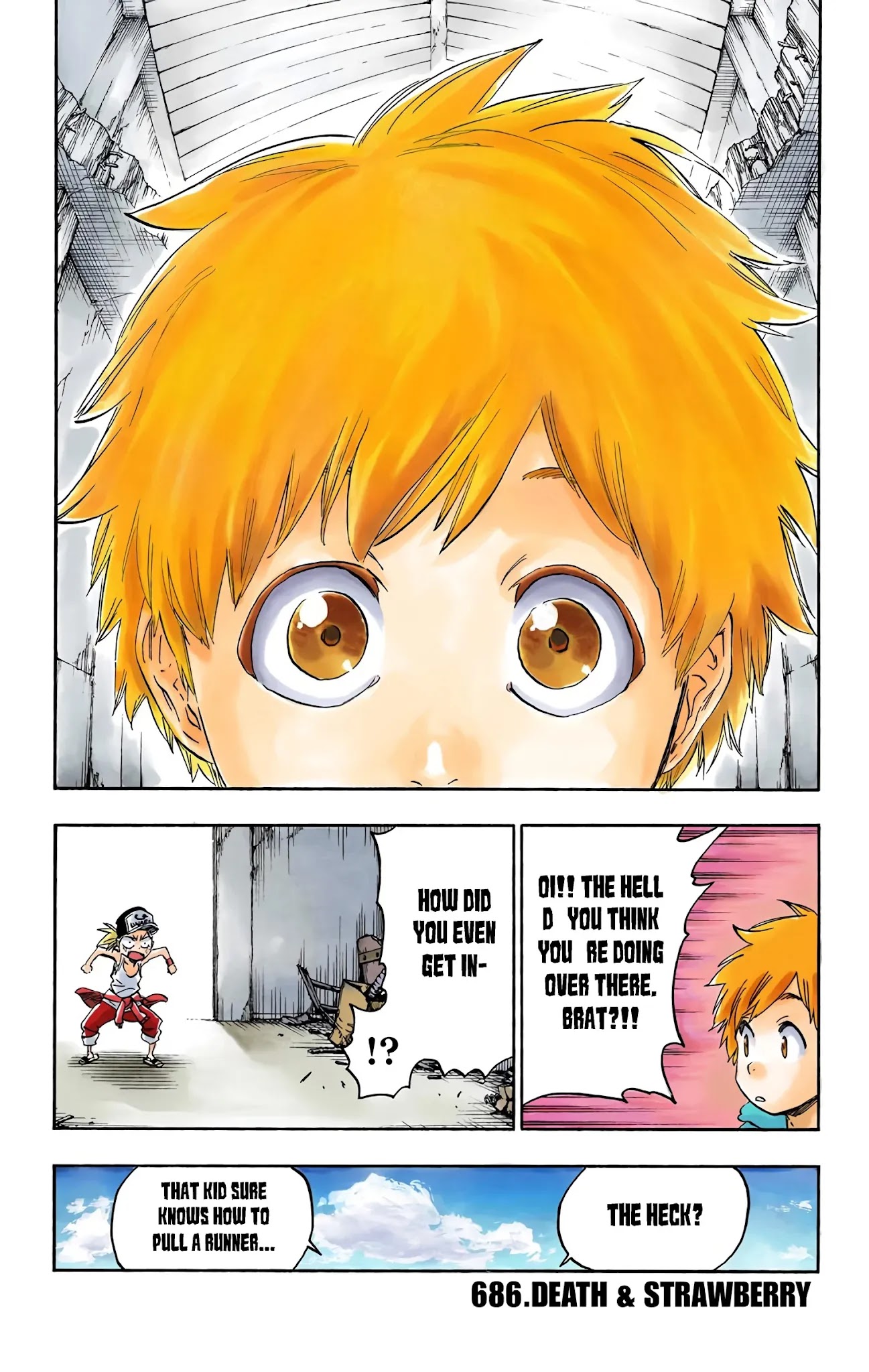 Bleach Chapter 686 page 1 - Chapter 686: Death And Strawberry [END]