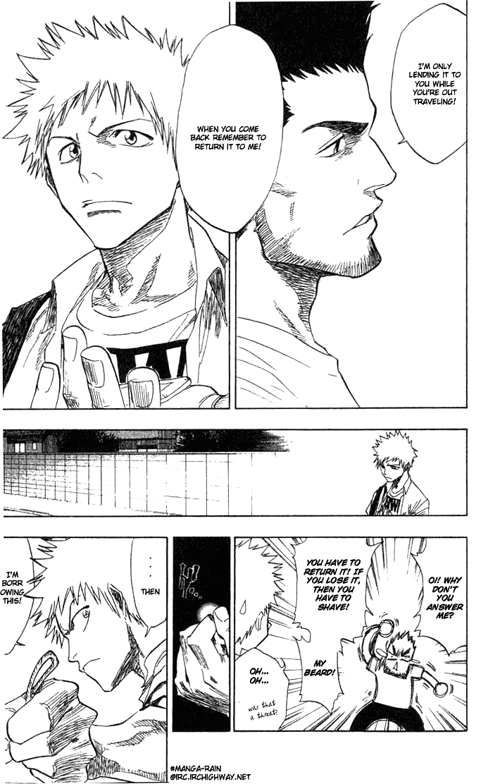Bleach manga, chapter 69, page 13 of 21