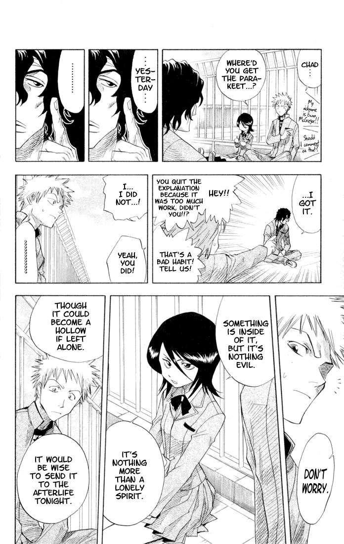 Bleach manga, chapter 7, page 15 of 24