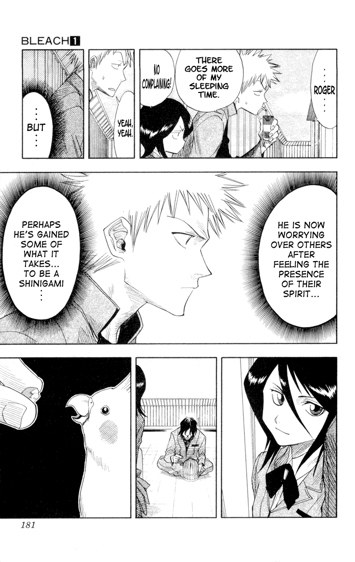 Bleach manga, chapter 7, page 16 of 24