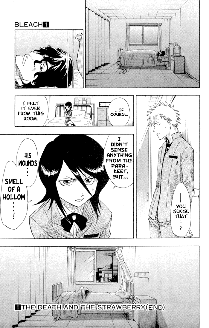 Bleach manga, chapter 7, page 22 of 24