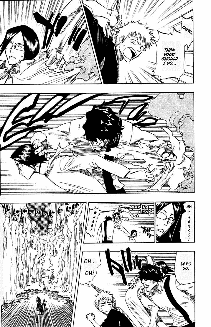 Bleach manga, chapter 71, page 10 of 25