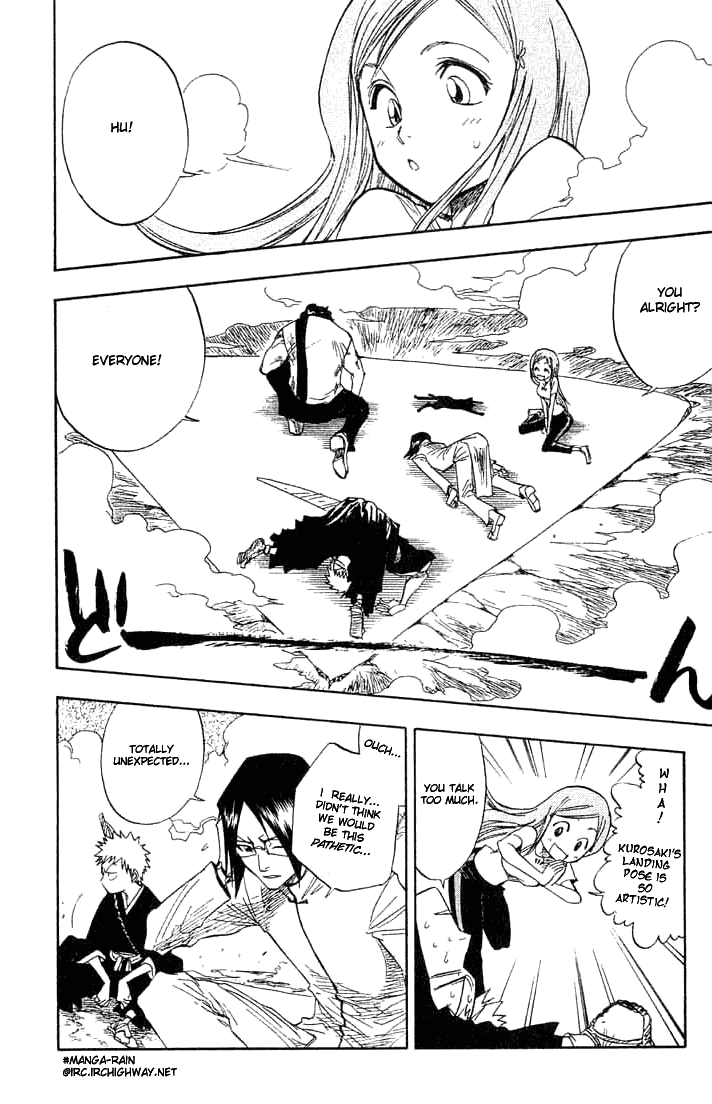 Bleach manga, chapter 71, page 17 of 25