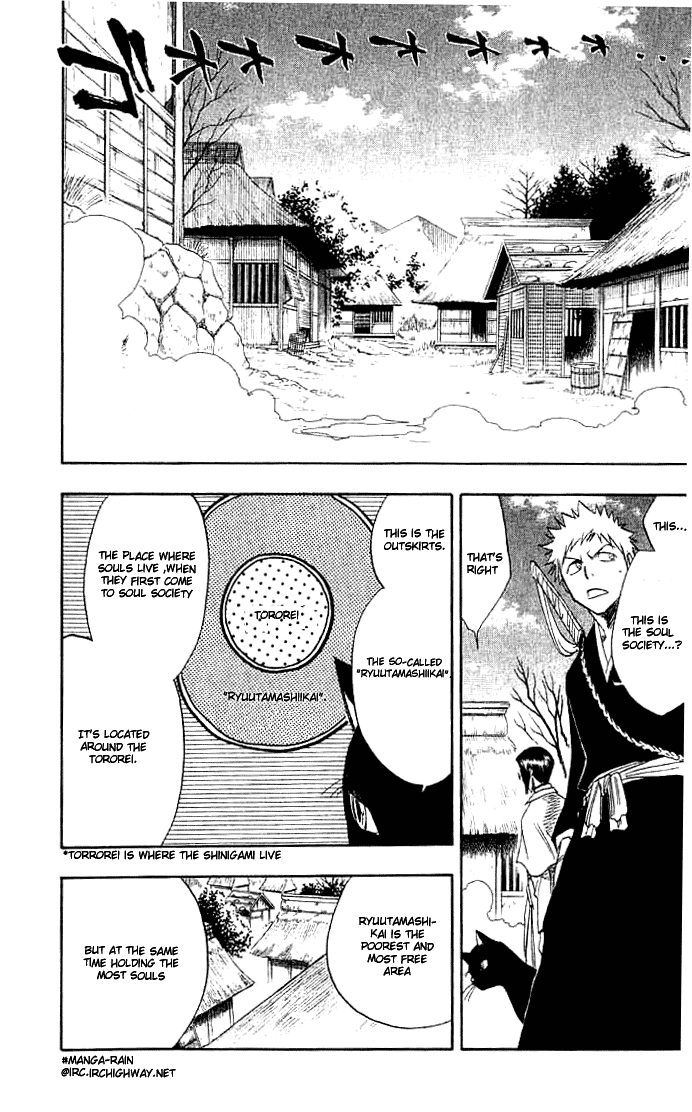 Bleach manga, chapter 71, page 19 of 25