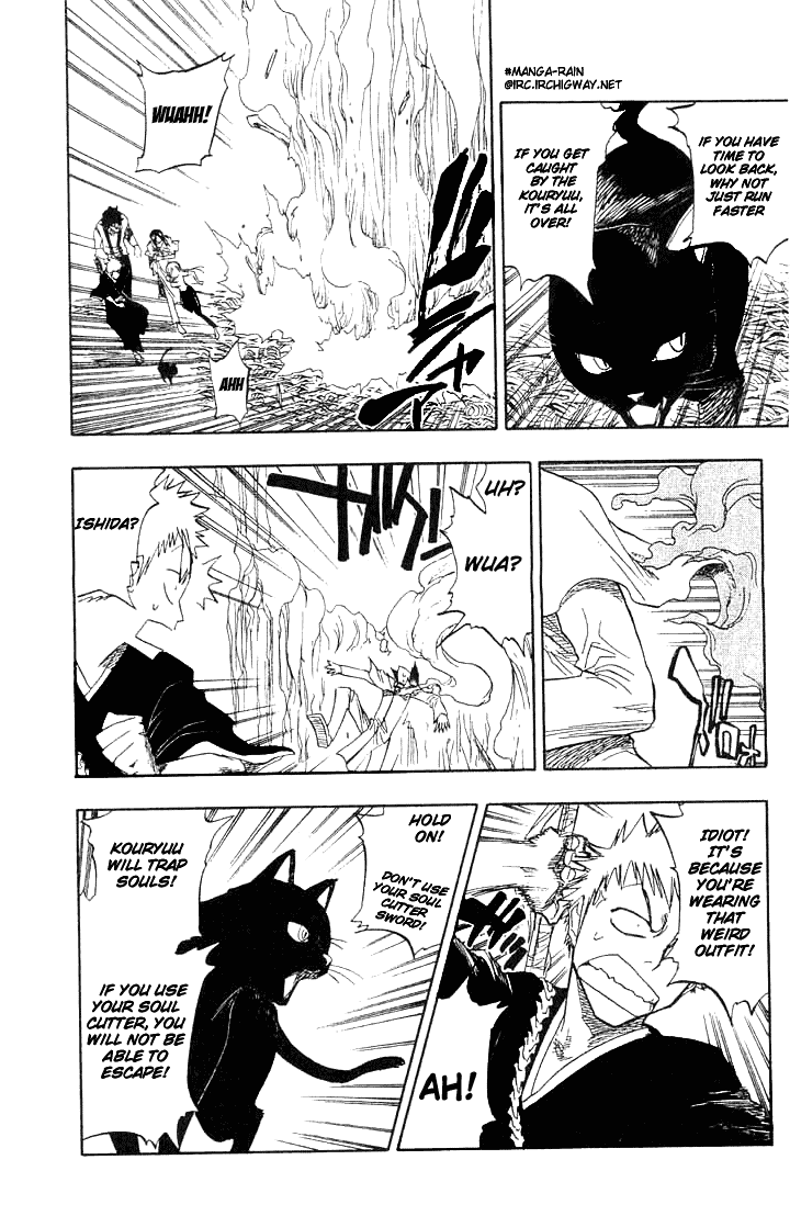 Bleach manga, chapter 71, page 9 of 25