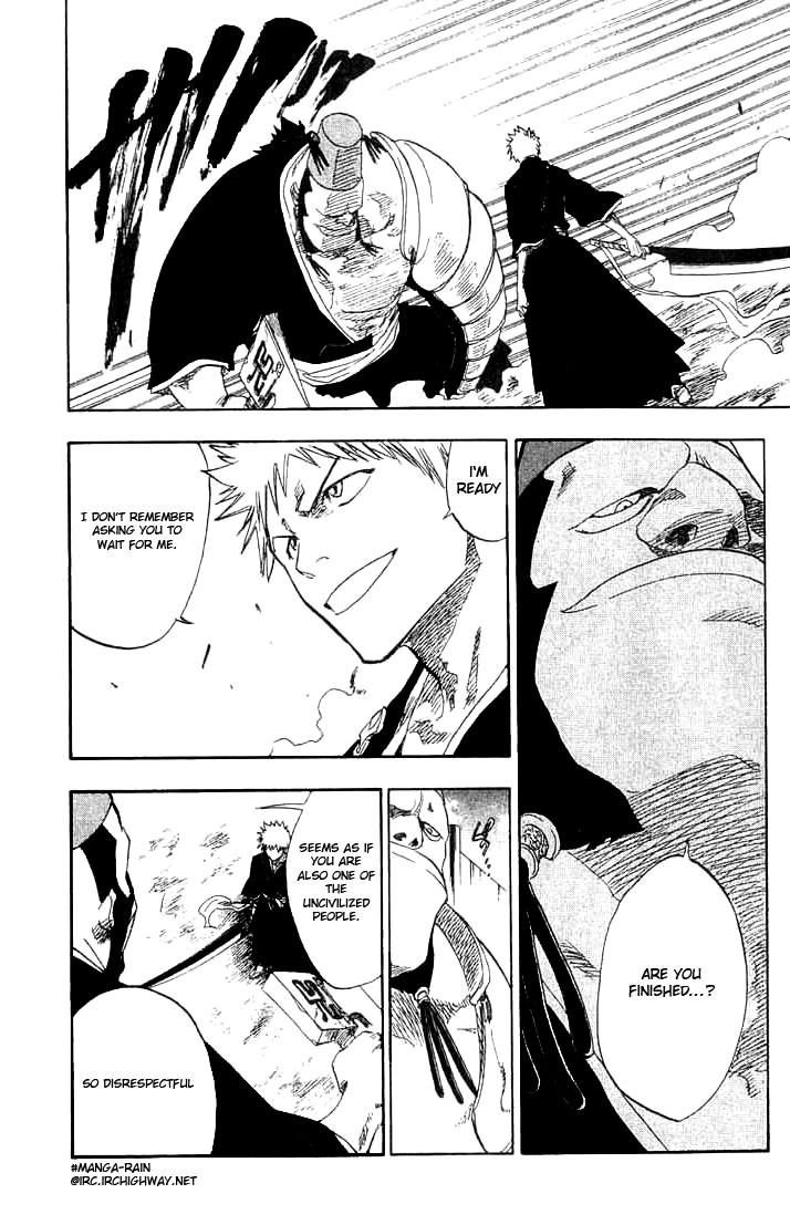 Bleach manga, chapter 72, page 16 of 20