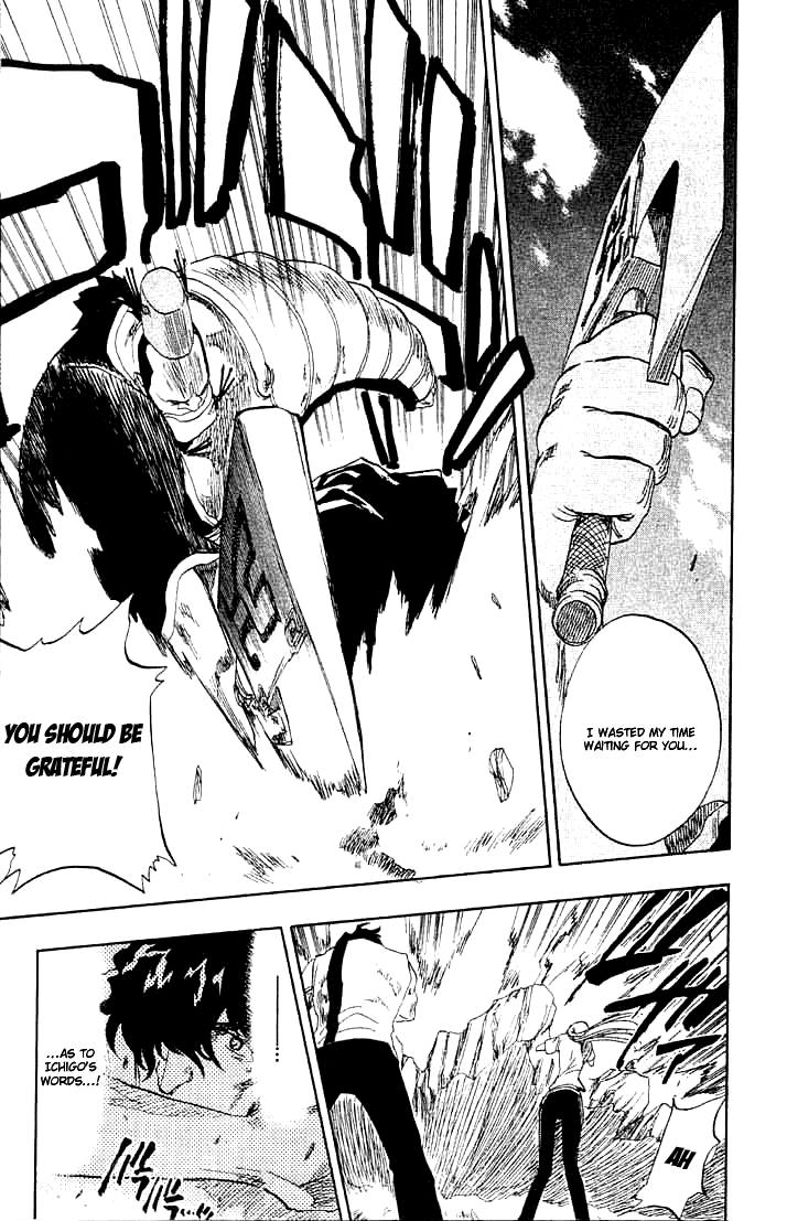 Bleach manga, chapter 72, page 17 of 20