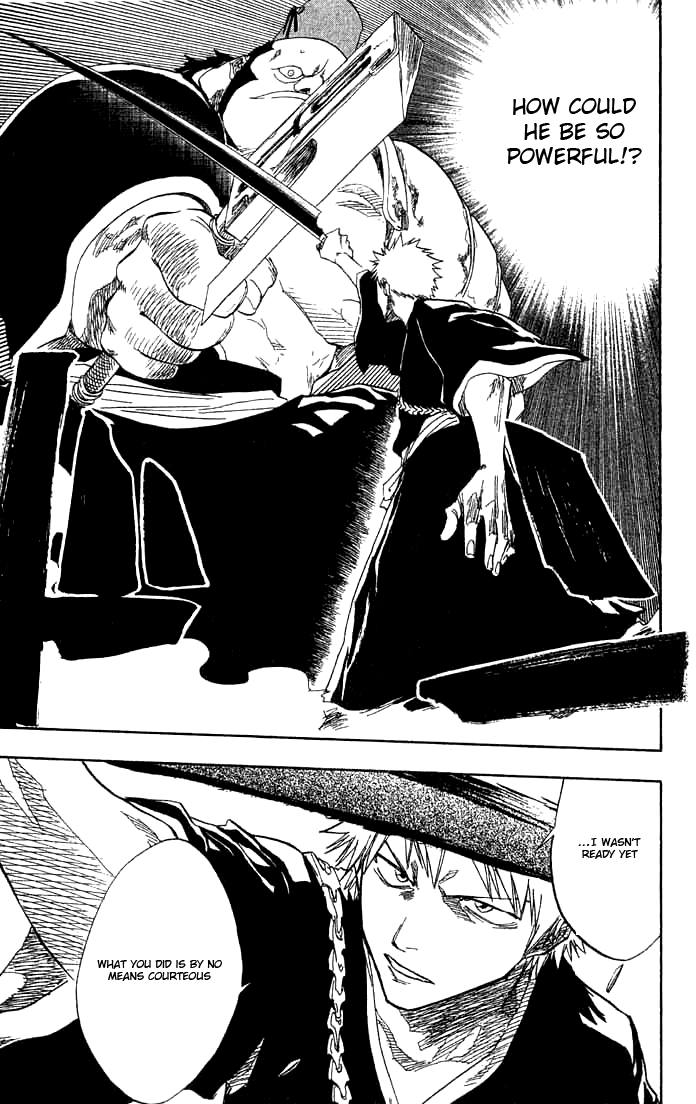 Bleach manga, chapter 72, page 19 of 20