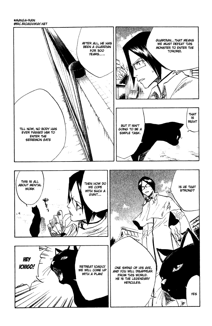 Bleach manga, chapter 72, page 6 of 20