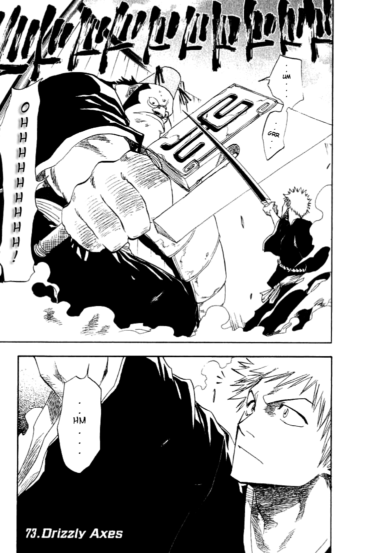 Bleach manga, chapter 73, page 1 of 19