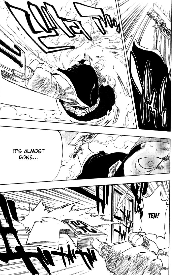 Bleach manga, chapter 73, page 10 of 19
