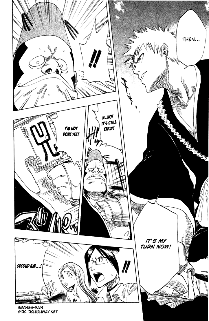 Bleach manga, chapter 73, page 14 of 19
