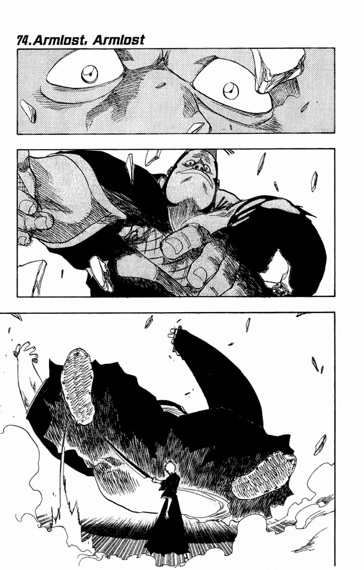 Bleach manga, chapter 74, page 1 of 20